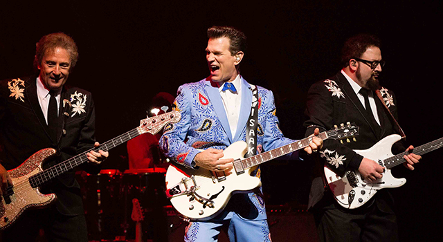 Retro-cool crooner Chris Isaak performs at Austin’s ACL Live