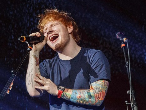 Ed Sheeran performs for PBS taping of Austin City Limits