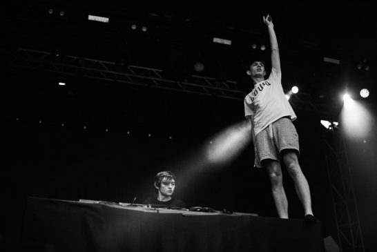 Run The Jewels, Photo by Grant Hodgeon