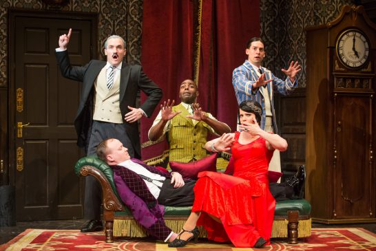 The Play That Goes Wrong, Photo by Jeremy Daniel