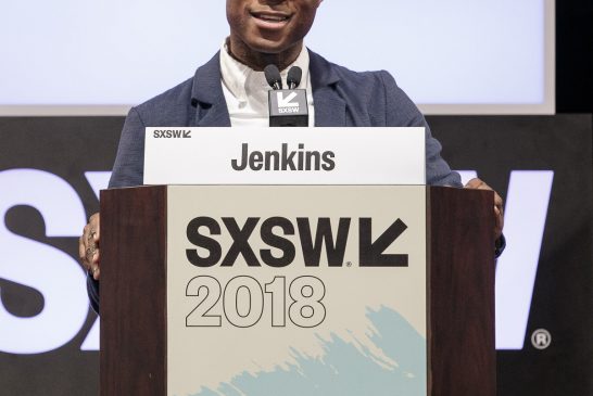 Director Barry Jenkins at SXSW, Austin, TX 3/11/2018. © 2018 Jim Chapin Photography