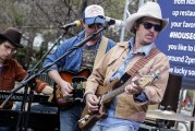 Mike and the Moonpies Entertain the Scandinavian Crowd at SXSW