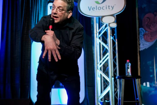 Moontower Comedy Festival, Andy Kindler - Photo by Robert Hein