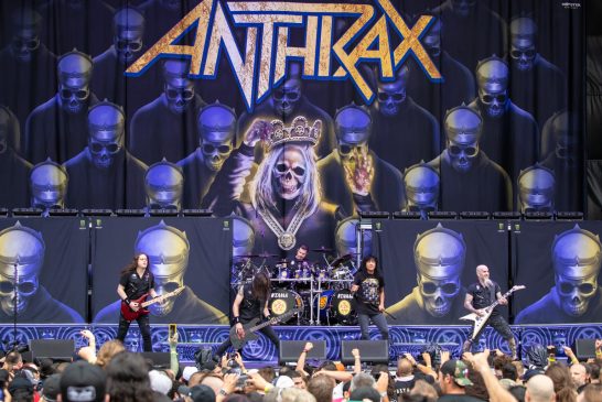 Anthrax, Photo by Suzanne Cordeiro