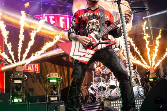 Five Finger Death Punch at the Austin360 Amphitheater, Austin, TX 8/1/2018. © 2018 Jim Chapin Photography