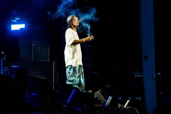 Wiz Khalifa at the Austin360 Amphitheater, Austin, TX 8/25/2018. © 2018 Michael Mullenix