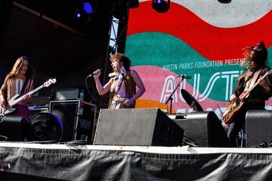 Greta Van Fleet at the Austin City Limits Festival 10/05/2018. Photo by Candice Lawler. Courtesy ACL Fest/C3 Photo
