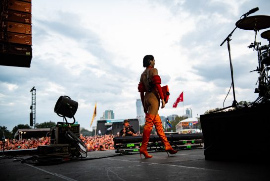 St. Vincent at the Austin City Limits Festival 10/14/2018. Photo by Charles Reagan Hackleman. Courtesy ACL Fest/C3 Photo