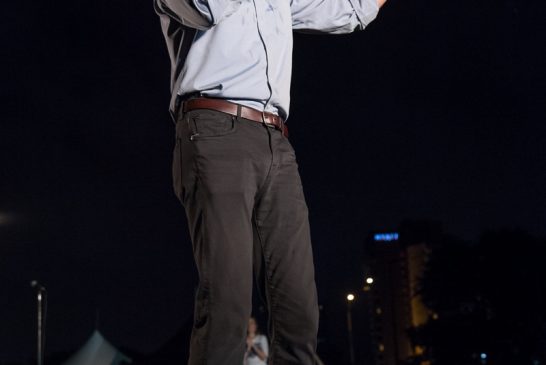 Beto O'Rourke/ Willie Nelson, Photo by Danny Matson