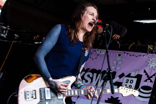Laura Jane Grace & The Devouring Mothers at the Mohawk for SXSW, Austin, TX 3/15/2019. © 2019 Michael Mullinex