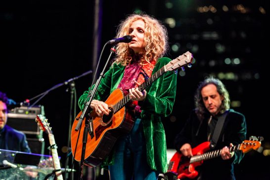 Patty Griffin at the Lady Bird Lake Stage for SXSW, Austin, TX 3/16/2019. © 2019 Michael Mullinex