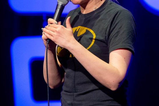 Eliza Skinner at the Moontower Comedy Festival at The Paramount Theatre, Austin, TX 4/27/2019. © 2019 Jim Chapin Photography