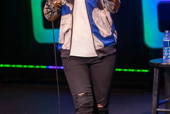 Emma Willmann at the Moontower Comedy Festival at The Stateside Theatre, Austin, TX 4/27/2019. © 2019 Jim Chapin Photography