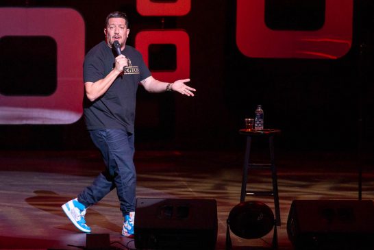 Sal Vulcano at the Moontower Comedy Festival at The Paramount Theatre, Austin, TX 4/26/2019. © 2019 Jim Chapin Photography