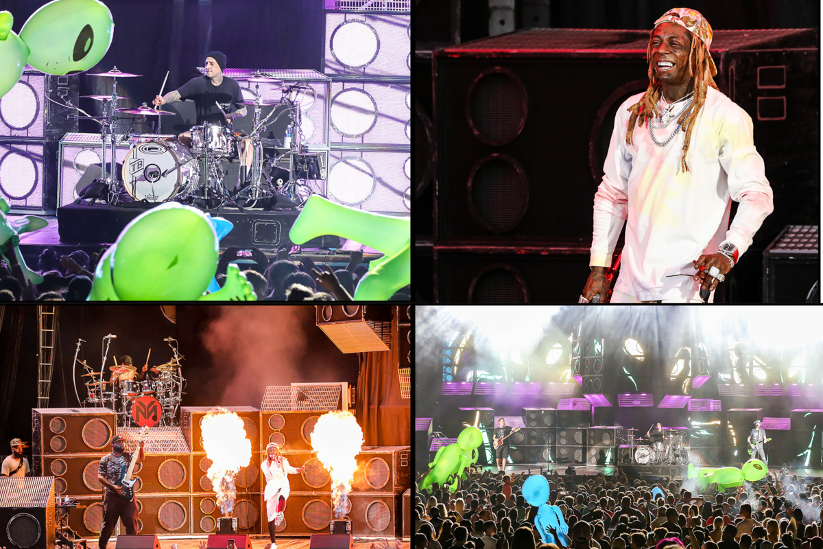 PHOTOS: Blink-182 and Lil Wayne North American 2019 Tour