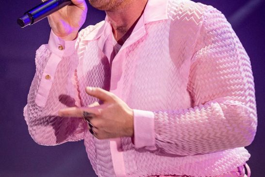 Sam Smith at 106.1 KISS FM's Jingle Ball, Dickie’s Arena, Ft. Worth, TX 12/3/2019. © 2019 Jim Chapin Photography