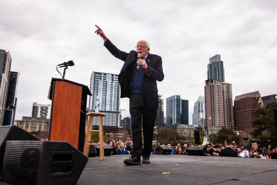Bernie Sanders Rally - Austin Auditorium Shores 2020 3