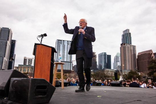Bernie Sanders Rally - Austin Auditorium Shores 2020 4