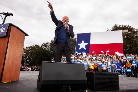 Bernie Sanders Rally - Austin Auditorium Shores 2020 5