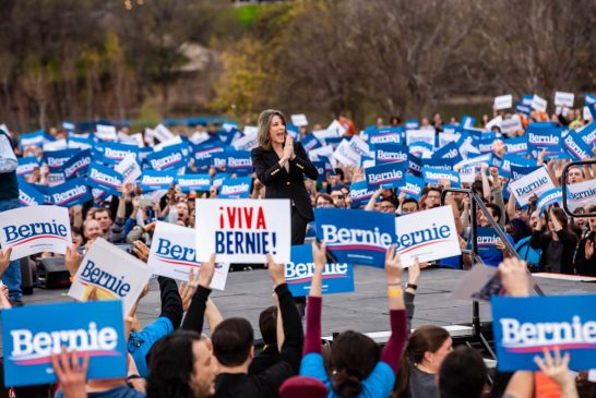 Marianne Williamson -Bernie Sanders Rally - Austin Auditorium Shores 2020 1