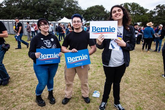 Supporters -Bernie Sanders Rally - Austin Auditorium Shores 2020 1