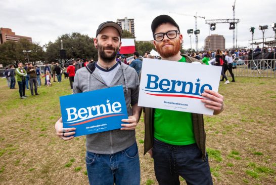 Supporters -Bernie Sanders Rally - Austin Auditorium Shores 2020 4