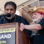 Willie Nelson Performs at Voting Rights Rally in Austin