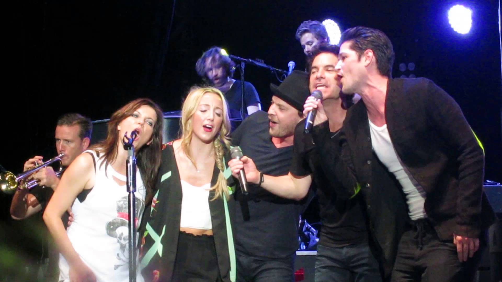 Train, DeGraw and The Script