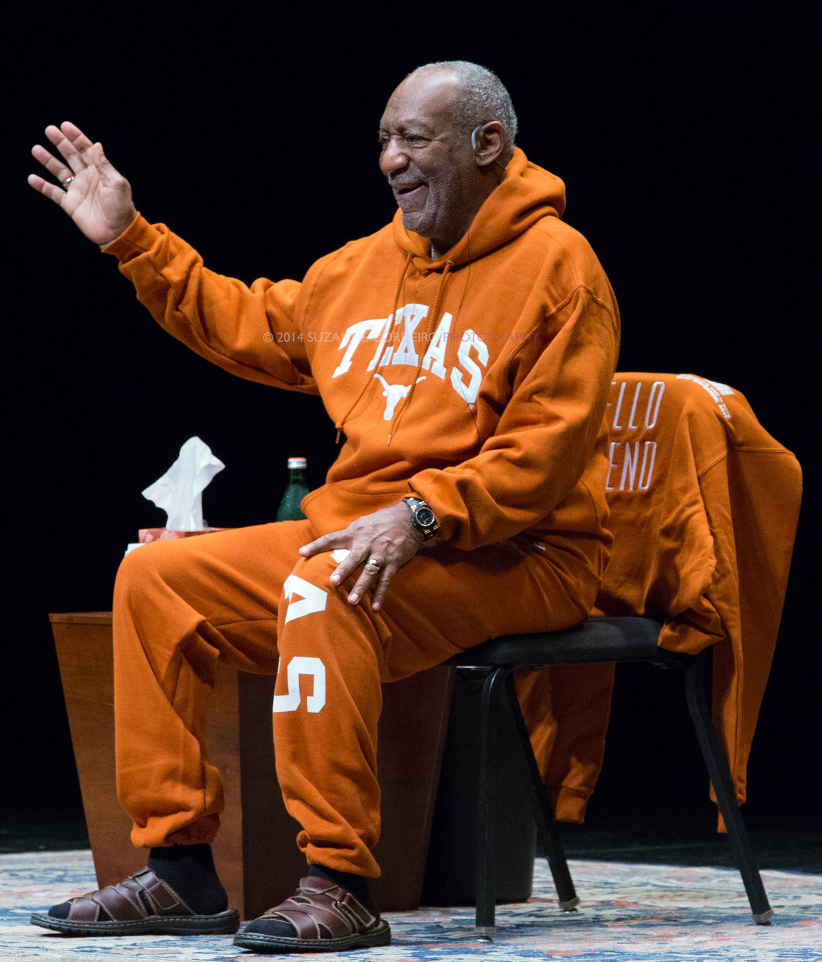 Bill Cosby returns to the stage for the first time since November