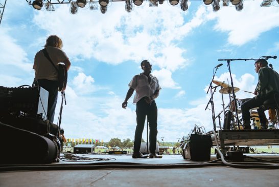 Durand Jones & the Indications at the Austin City Limits Festival 10/06/2018. Photo by Roger Ho. Courtesy ACL Fest/C3 Photo