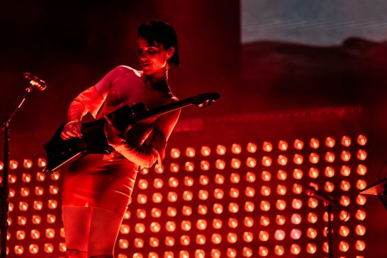 St. Vincent at the Austin City Limits Festival 10/06/2018. Photo by Charles Reagan Hackleman. Courtesy ACL Fest/C3 Photo