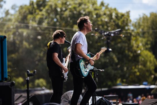 The Wombats at the Austin City Limits Festival 10/06/2018. Photo by Sydney Gawlik. Courtesy ACL Fest/C3 Photo