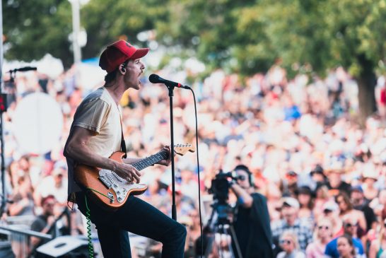 Houndmouth at the Austin City Limits Festival 10/07/2018. Photo by Nathan Zucker. Courtesy ACL Fest/C3 Photo