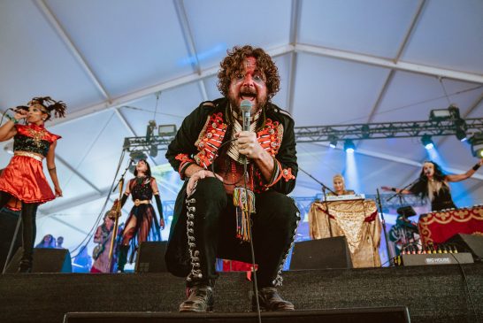 Golden Dawn Arkestra at the Austin City Limits Festival 10/12/2018. Photo by Roger Ho. Courtesy ACL Fest/C3 Photo