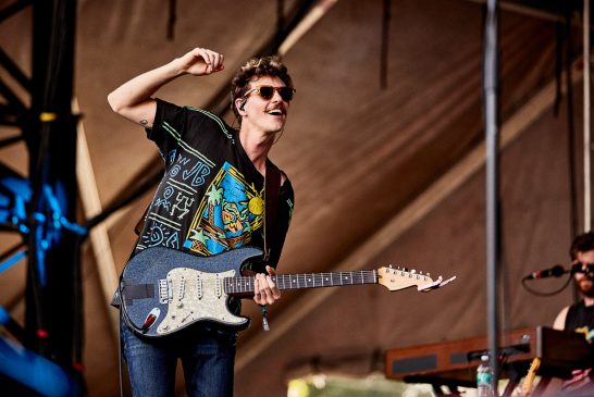 Houndmouth at the Austin City Limits Festival 10/14/2018. Photo by Grant Hodgeon. Courtesy ACL Fest/C3 Photo