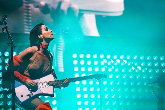 St. Vincent at the Austin City Limits Festival 10/14/2018. Photo by Charles Reagan Hackleman. Courtesy ACL Fest/C3 Photo