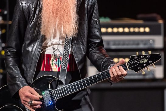 Billy F. Gibbons, Aztec Theatre, Photo by Stan Martin