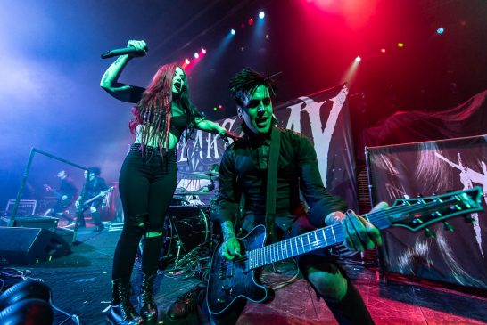 New Years Day, Aztec Theatre, Photo by Stan Martin