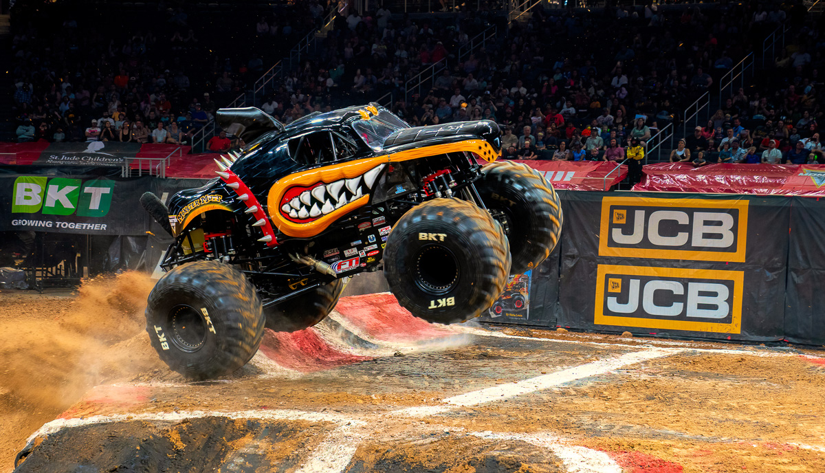 Monster Jam Front Monster Trucks, Wild Stunts, and Epic Wins at Monster Jam 2024 - Front ...